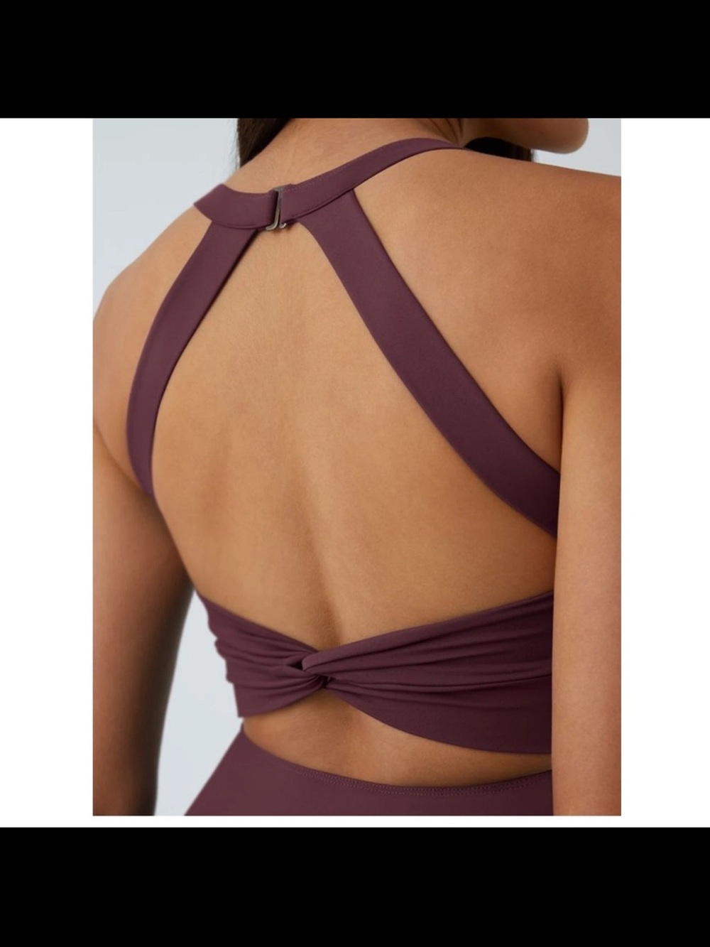 HALARA Plum Easypeasy Racerback Skater Dress - Picture 3 of 6